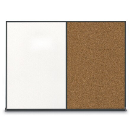 Double Door Radius Corkboard,60X36,G